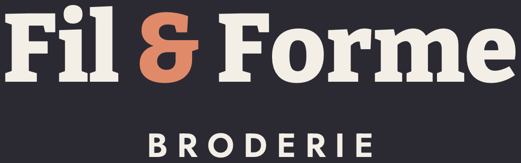 Fil & Forme — broderie
